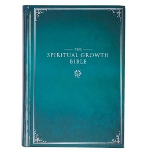 NLT Spiritual Growth Bible, Teal Hardcover