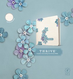 NLT THRIVE Creative Journaling Devotional Bible - Hardcover