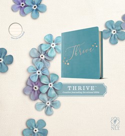 NLT THRIVE Creative Journaling Devotional Bible - LeatherLike Hardcover