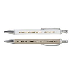 God has Plans Pen Set