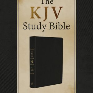 The KJV Study Bible, Large Print (Black Genuine Leather)