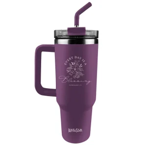 Blessing Stainless Steel Mug With Straw - 40 oz