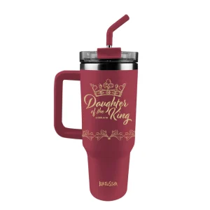Daughter Stainless Steel Mug With Straw - 40 oz