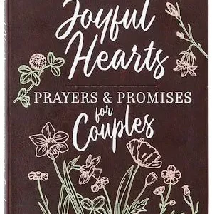 Joyful Hearts - Prayers & Promises for Couples (Faux Leather)