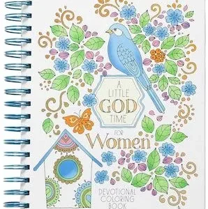A Little God Time for Women: Devotional Coloring Book